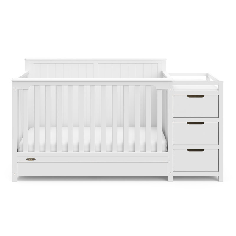 Graco Hadley 4in1 Convertible Crib with Storage & Reviews Wayfair